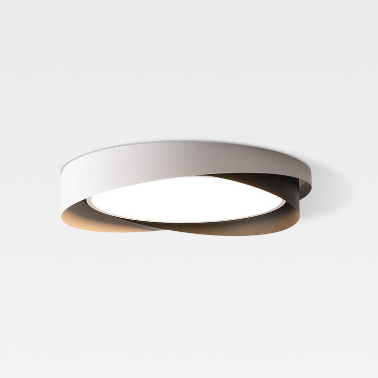 Modern Nordic LED Ceiling Light - Minimalist Round Design for Master Bedroom