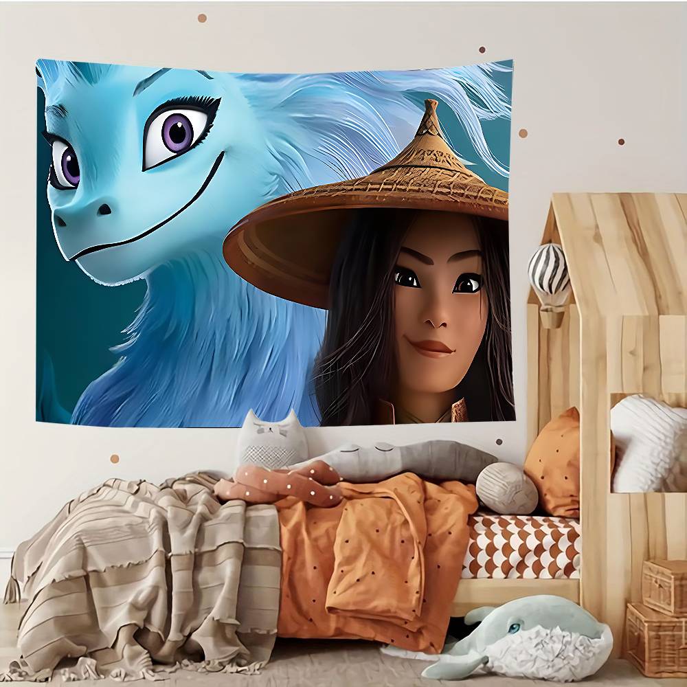 Raya And The Last Dragon Tapestry Customizable Tapestries Of Various Styleswall Hangings Celebrity Photo Printingwall Hangings