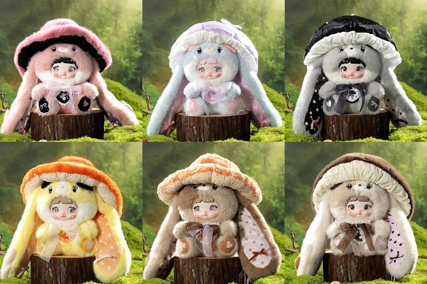 

CHIBIHOUSE Nommi v2 Серия Грибы Торговый Плюш Большой Слепой Бокс 1 шт. Коробка 400% [Б/У]