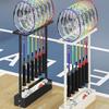 Large Capacity Racket Display Rack for Badminton & Tennis - School & Fitness Equipment Storage Basket