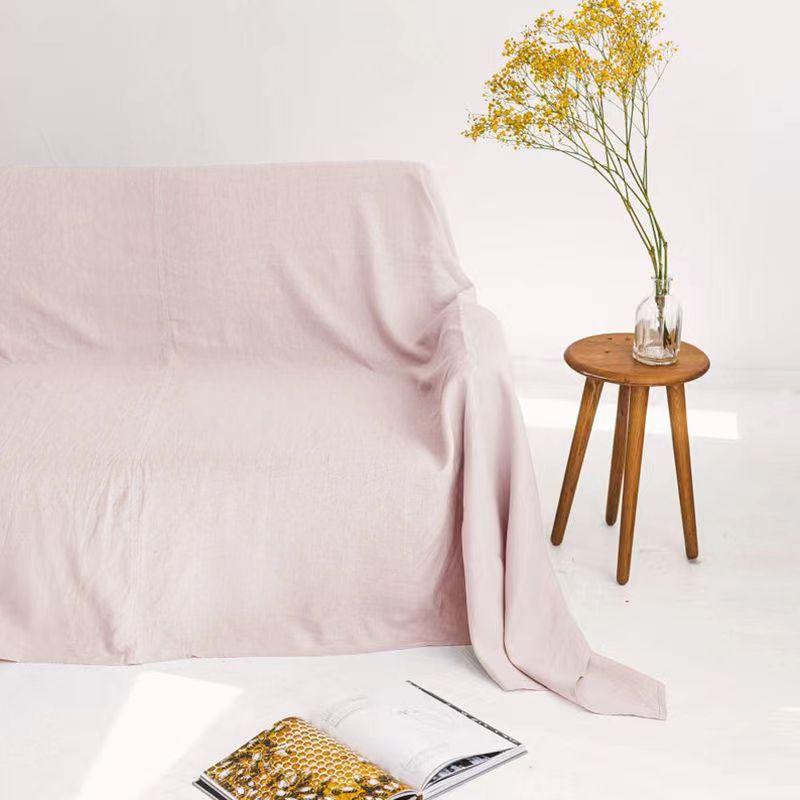 

Чехол для дивана премиум-качества, чехол для дивана из 100% льна, мягкий чехол для кресла-кушетки для гостиной, спальни, домашний текстиль LOVESEAT 100x160cm