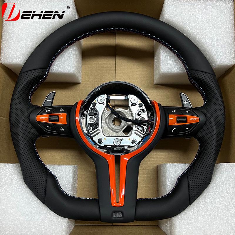 Compatible Steering Wheel Cover for BMW Models: X1 To X6, M3, M5, F10, F15, F30, X3, E70, E60, E90
