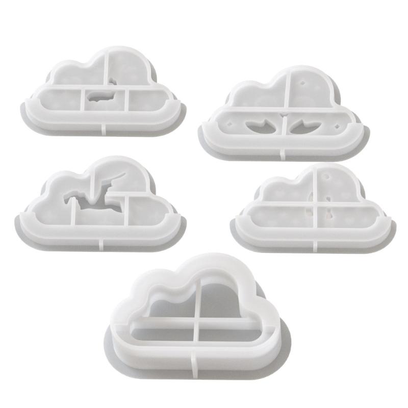 DIY Cloud Silhouettes Lamp Silicone Mold Set Romance Cloud Lamps  Mouldfor Creative Homes Decoration and Gift Making