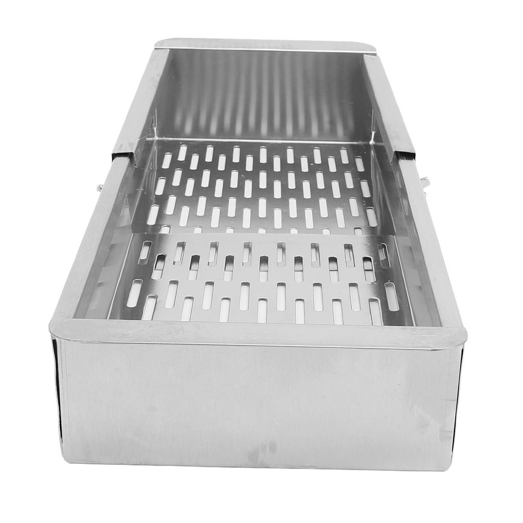 Scurgător de vase pentru chiuvetă, retractabil, din oțel inoxidabil 304, economisește spațiu, pentru legume F