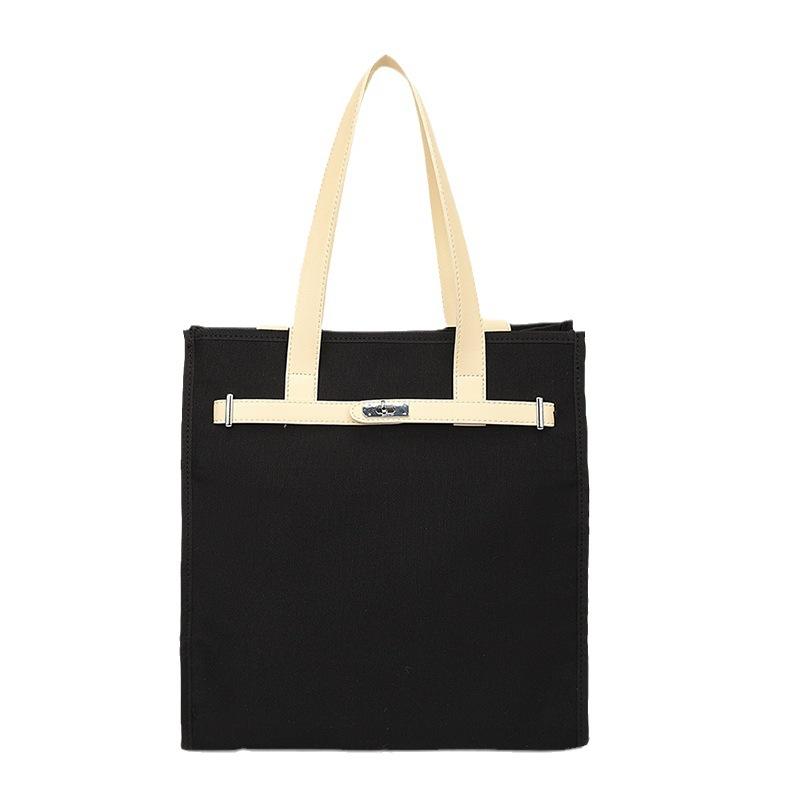 Simple Niche Design Single Shoulder Portable Tote Bag Women's 2025 Autumn and Winter New Fashionable Large-capacity Bucket Bag