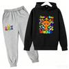 Haine Copii Sprunki Hanorac+pantaloni Vârsta 2-12 Băiat Fată Figurine Anime Incredibox Bluză Primăvară Toamnă Pulover pentru Copii Seturi