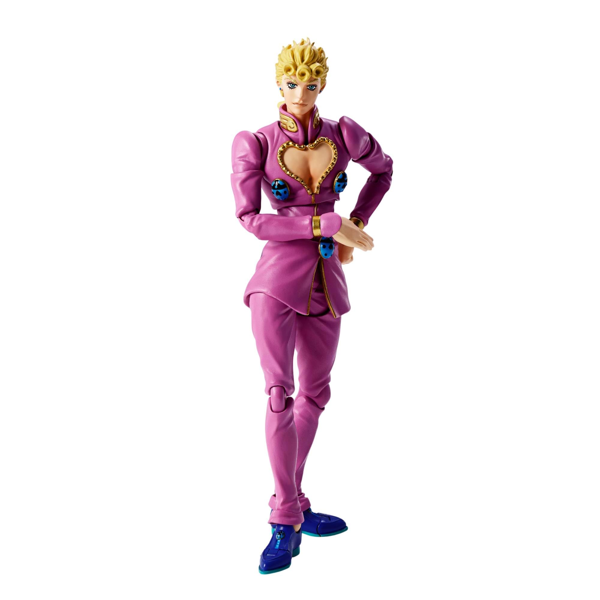 Tamashii Nations S.H.Figuarts JoJo s Bizarre Adventure Golden Wind Giorno Giovanna 155mm PVC ABS Movable Figure