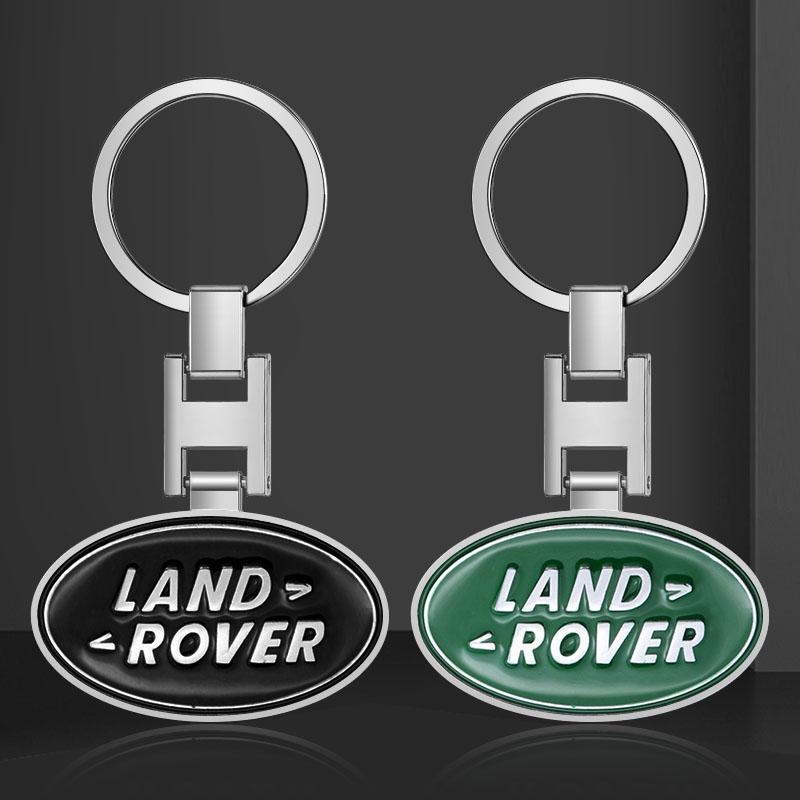 Auto Schlüsselanhänger Auto Emblem Geschenk mit Schlüsselring Autozubehör für Land Rover SVR Emblem Freelander 3 SVR L320 L330 Defender Range Rover Evoque