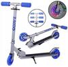 Folding Scooter Jokomisiada with Luminous Wheels SP0786 Blue