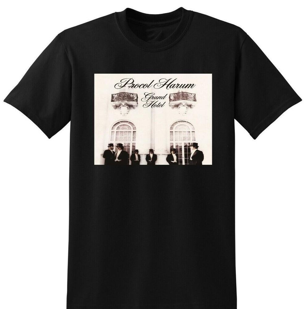 

New PROCOL HARUM T SHIRT grand hotel Black Unisex All size shirt Unisex T-Shirt XXL