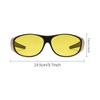 Infrared Penetrative Glasses UV Safety Goggles Protective Glasses Shield Protection Eyewear High Protection Glasses for Blocking