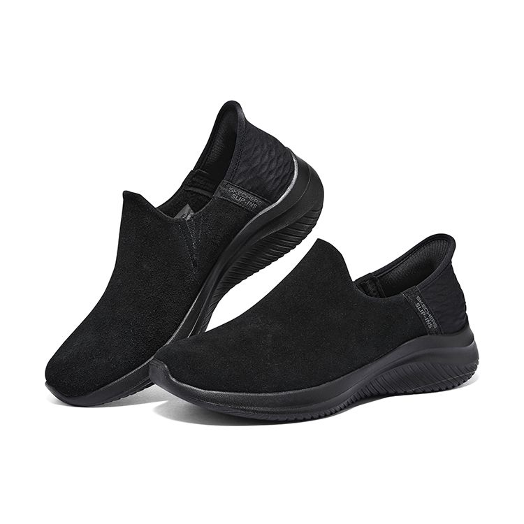 Skechers Ultra Flex 3.0 Slip-Ins Scarpe Casual Comode Resistenti Sneakers Donna Nere 149595-BBK