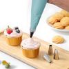 55-Piece Stainless Steel Piping Tip Set for Cakes - Various Shapes