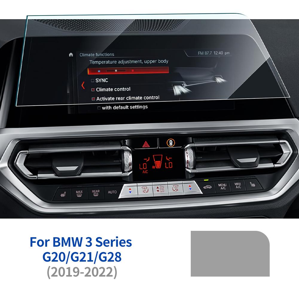 

Car Tempered Glass Protective Film For BMW 3 Series G2019- 22 Auto GPS Navigation Screen Protector Display Interior Accessories як показано кольору