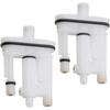 2 PACKS Carburetor Main Jet 592792 for Briggs Stratton Main Jet Fits Briggs Engine 09P702 Lawn & Garden Equipment Replace # 09P702 592792