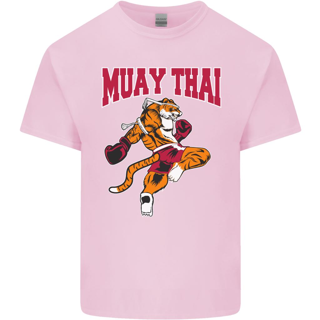 Muay Thai Tiger MMA Mixed Martial Arts Unisexs Light Cotton TShirt