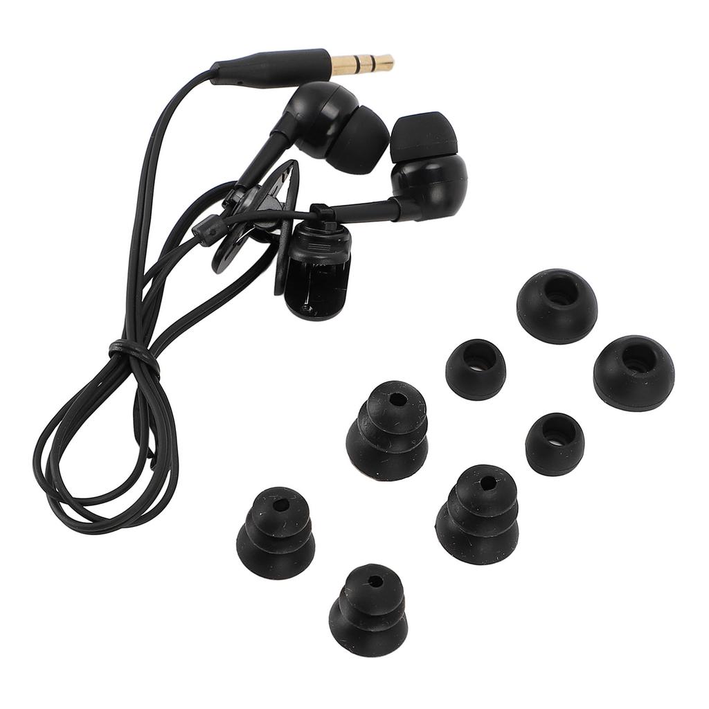 Water Proof Earphone 40cm Short Cord 3.5mm Plug IP68 In Ear Earbuds with 8 Eartips for Swimming Surfing Running