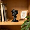 Decorative Items for Modern Interior 3D Printed Abstract Art Sculpture, Desktop Ornament Home Office Artistic Figurines Entryway Decor, Creative