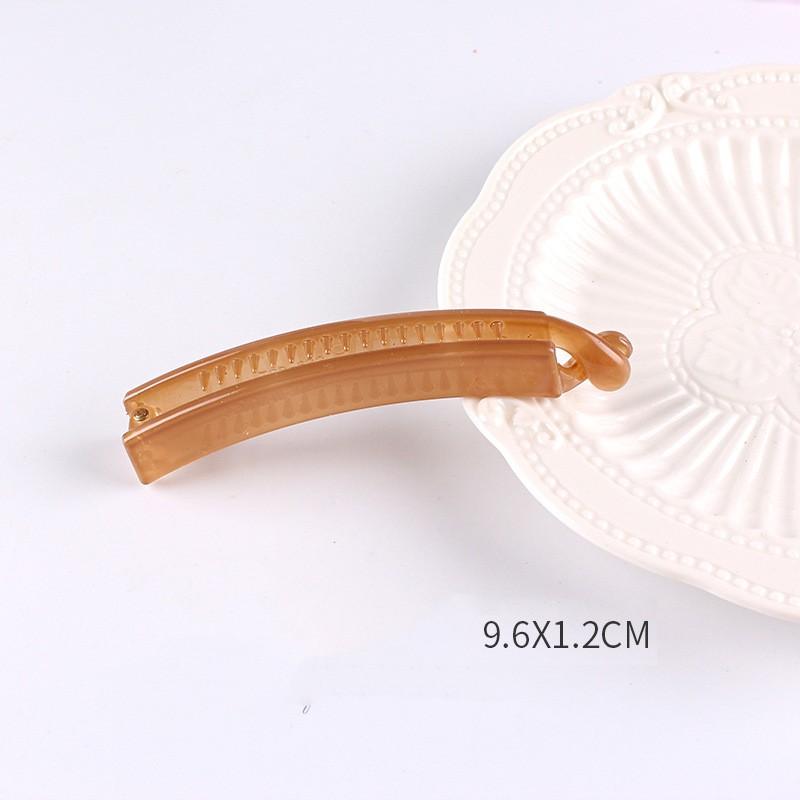 New Color Pan Hair Banana Clip Light Luxury Stone High-end Fashion Ponytail Clip Hair Accessories Hairpin