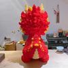 Year of the Dragon: Chinese-Styled Unicorn Dragon Building Blocks - Educational Puzzle Toy for Kids