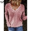 Solid Color Pullover Sweater K 80863