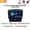 Car Radio  For Isuzu D-MAX DMAX Chevrolet S10 2015 - 2018 Android15 Autoradio Multimedia Player  Wireless Carplay Navigation GPS  YL5
