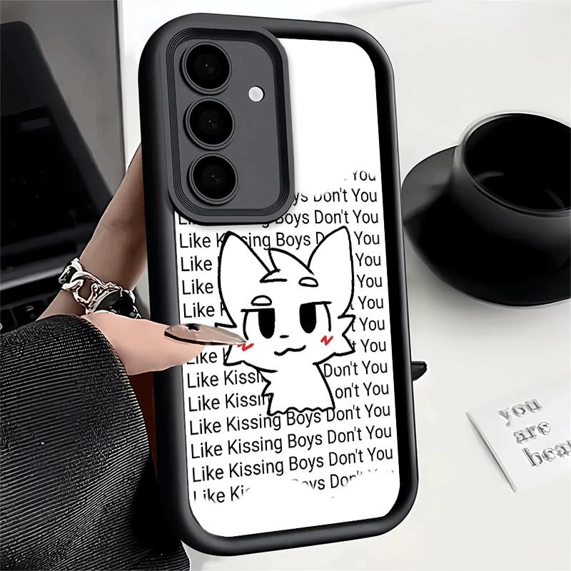 Phone Case for Samsung Galaxy S26 S25 Ultra S24 FE Cute B-Boykisser Catoon Shell S23 Plus S22 + S21 S20 5G Soft Silicone Funda