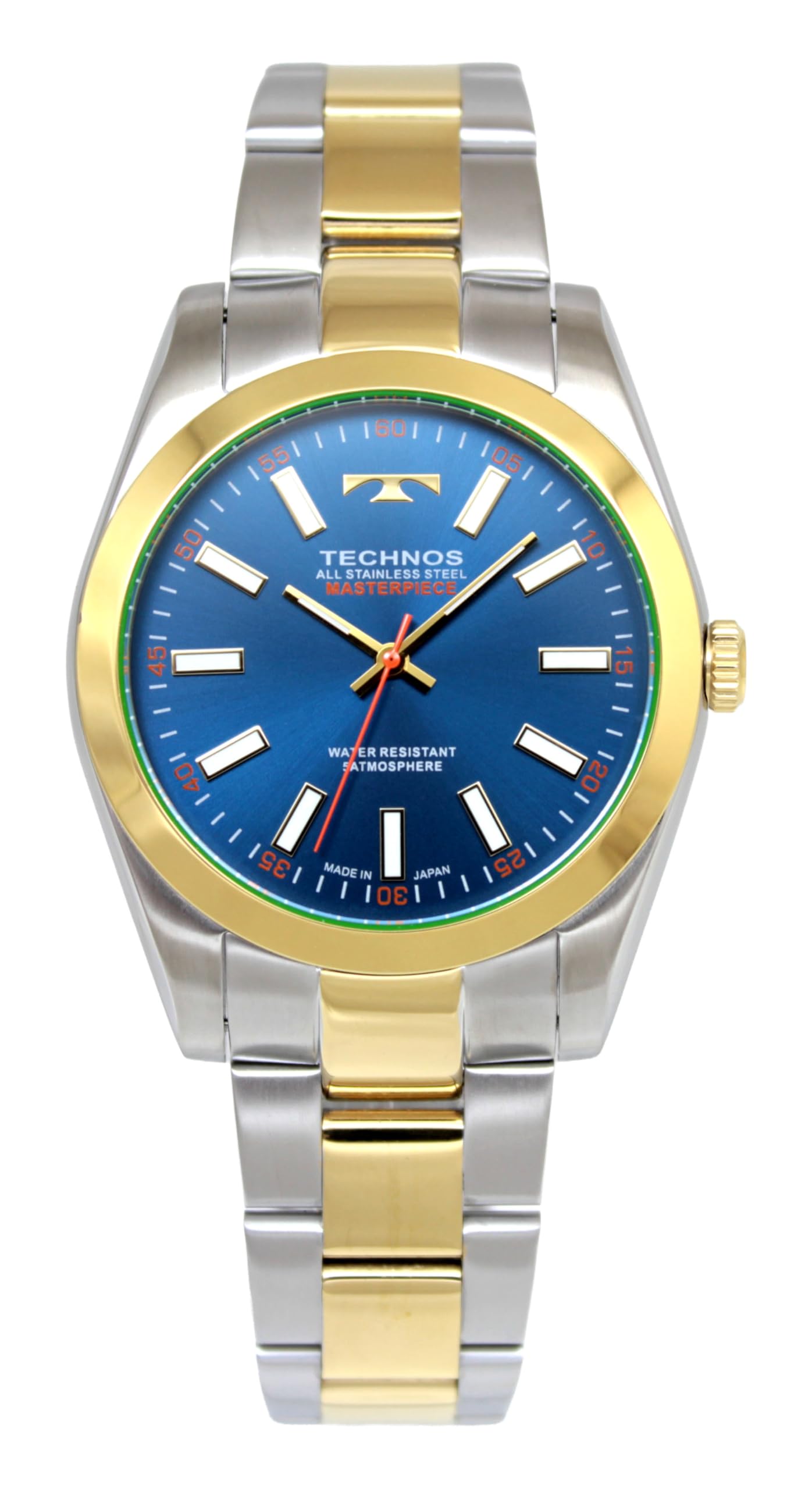 

Technos 100th Anniversary Made in T9C32TN Watch, Model, Japan, синій