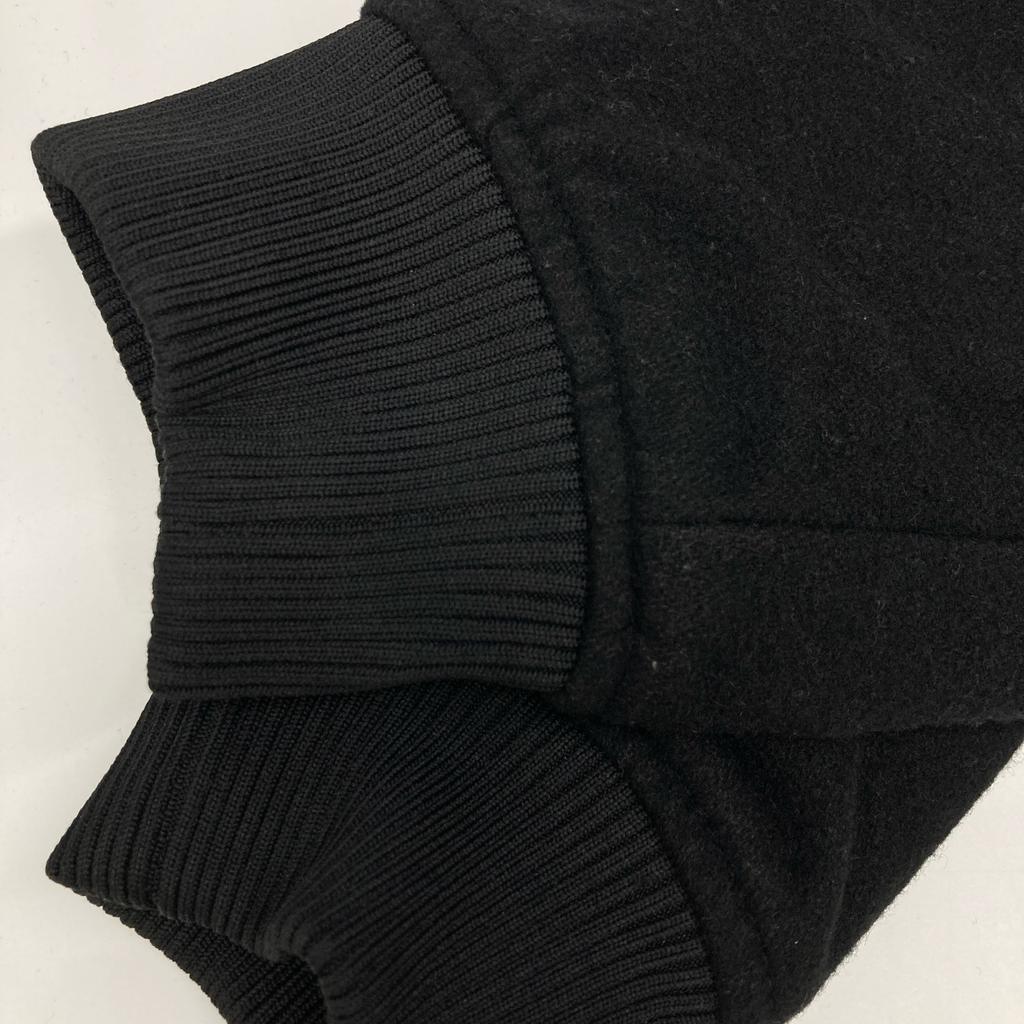 PARIS SAINT GERMAIN Black wool varsity jacket Jacket M blackUsed