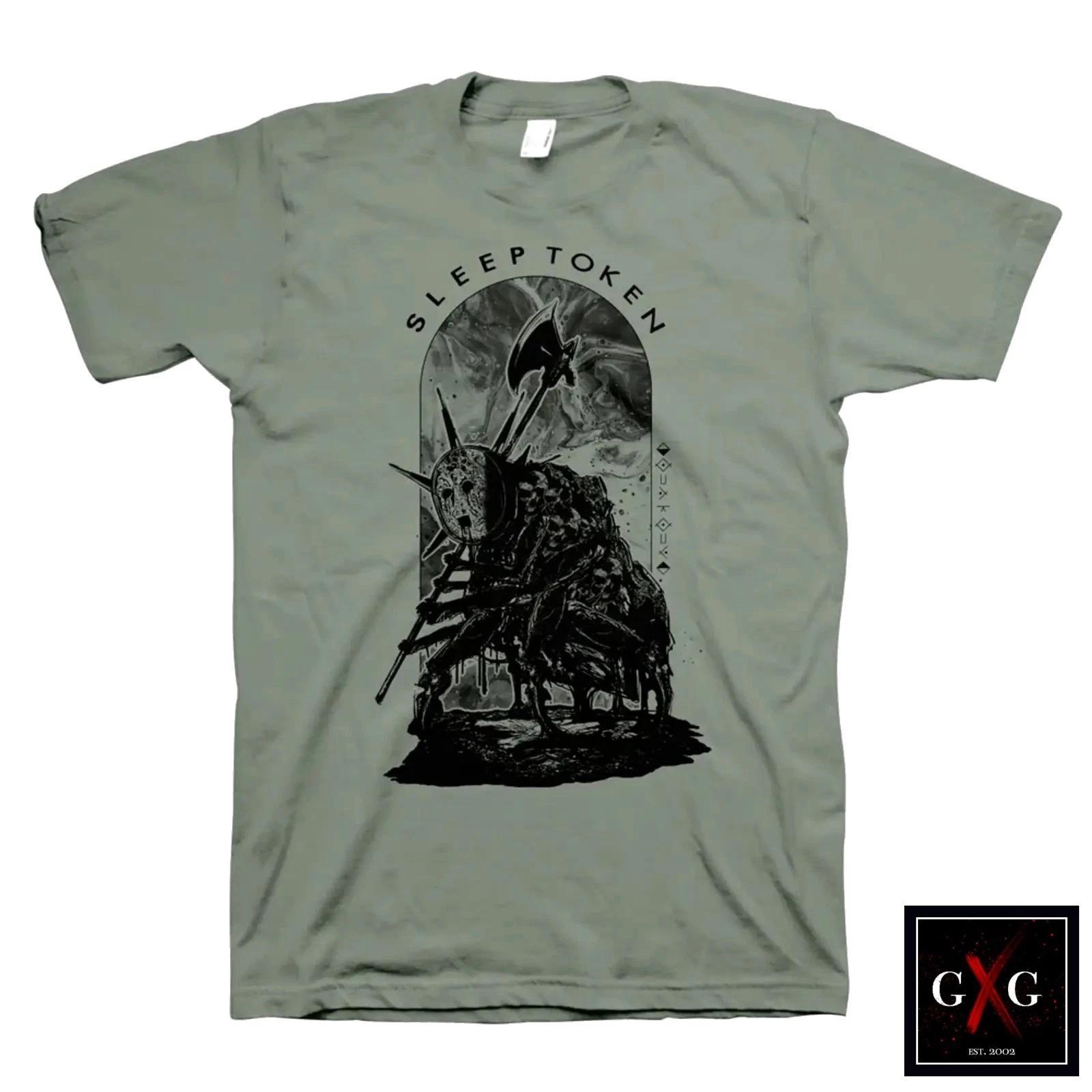 SLEEP TOKEN cd cv Take Me Back to Eden TORN LOGO Official SHIRT LG New chokehold L