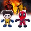 Deadpool Plush Wolverine Dolls Superhero Stuffed Toy Anime Film Decor