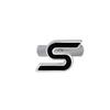 RGFU9 Car Accessories Metal S Grille Emblem Rear Trunk Body Badge Sticker For Ford ST LINE Focus Fiesta Ecosport Kuga Mondeo Everest