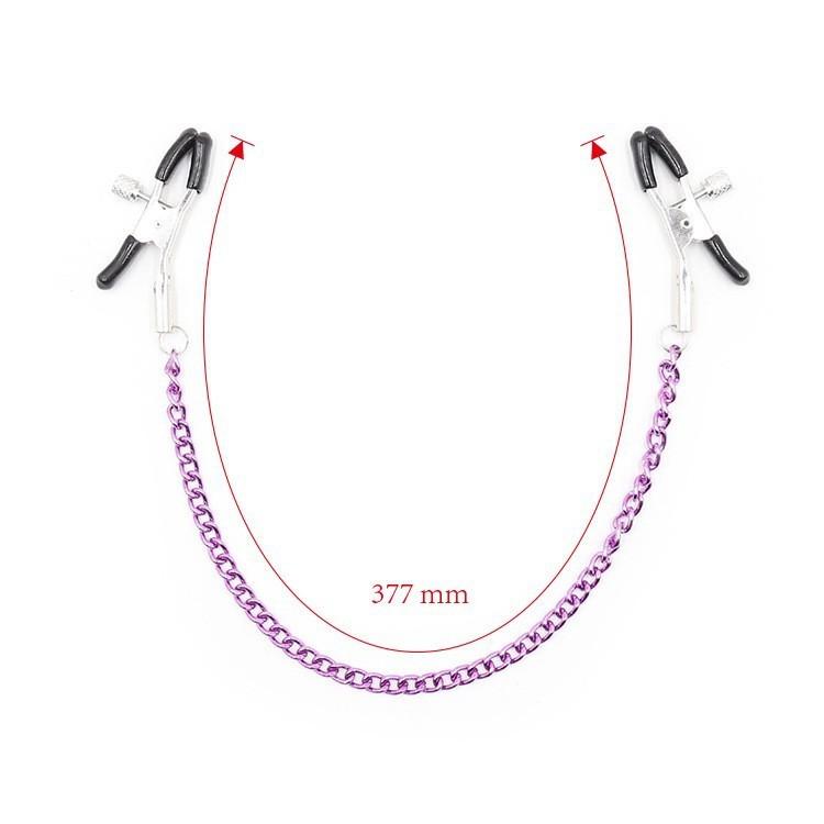 Metal Chain Nipple Milk Clips Breast Massage Clamps Adult Fetish Flirting Teasing Erotic Gadgets Bdsm Slave Sex Toys For Couples