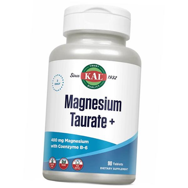 

Таурат Магнію та Вітамін В6, Magnesium Taurate 400, KAL 90таб (36424010)