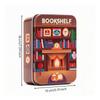 Bücherregal Stapelspiel Familienfreundlich Kooperativ für Familien,