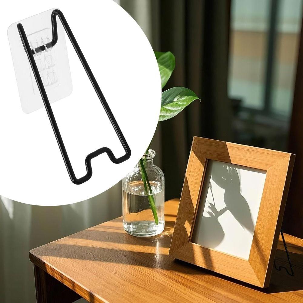 Adjustable Picture Frame Bracket Self-Adhesive Easel Back Stand Modern Frame Easel  Wall Decor