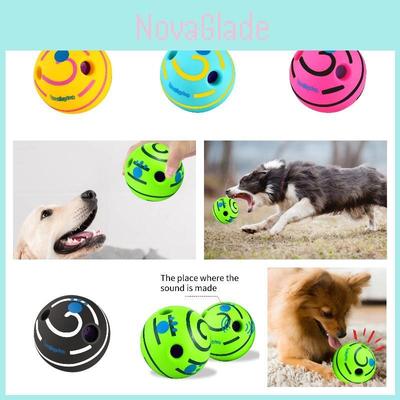 Fun And Durable Squeaky Ball Toy For Dogs 14cm