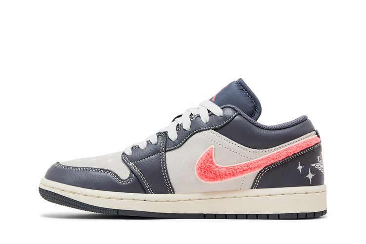 Jordan 1 Low Light Graphite Hot Punch (Women's)