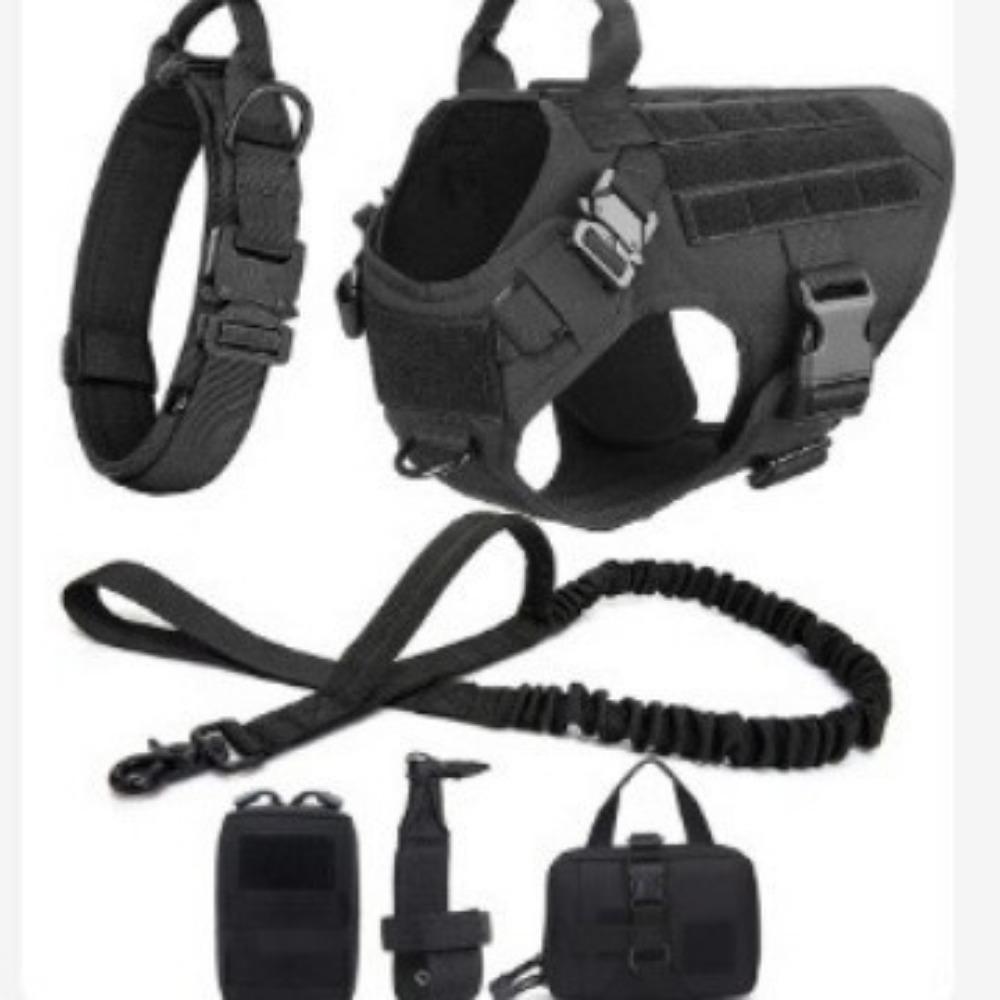 Zhongyi dog suit set, outdoor dog vest, multi-functional water cup cover, medical bag ins wind