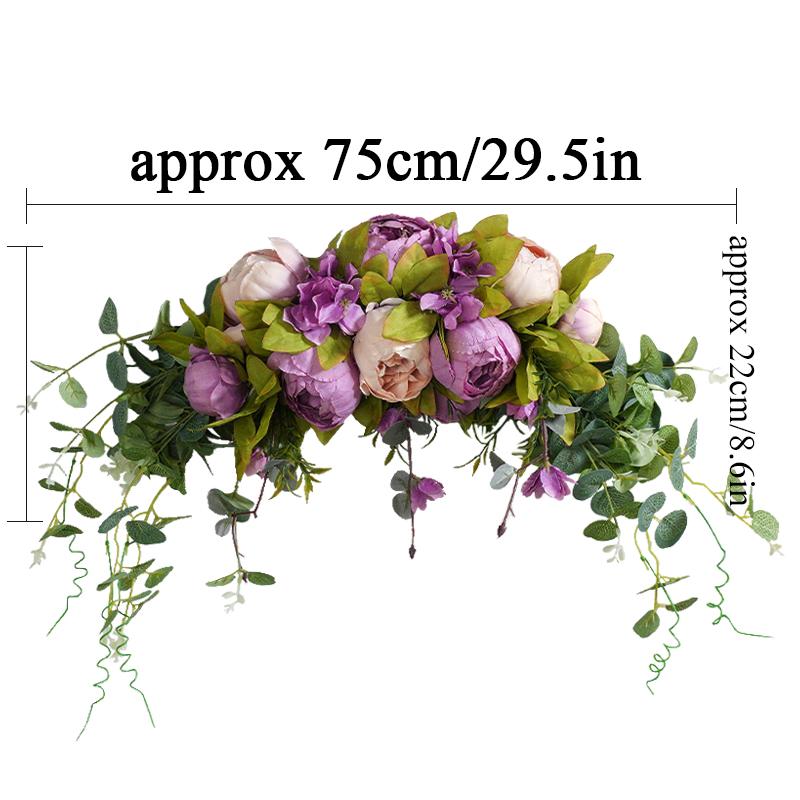 

Пион Искусственный Венок Порог Цветы Свадебная Арка Роза DIY Свадебная Вечеринка Искусственные Цветы Настенная Композиция Рождественский Декор Для Дома