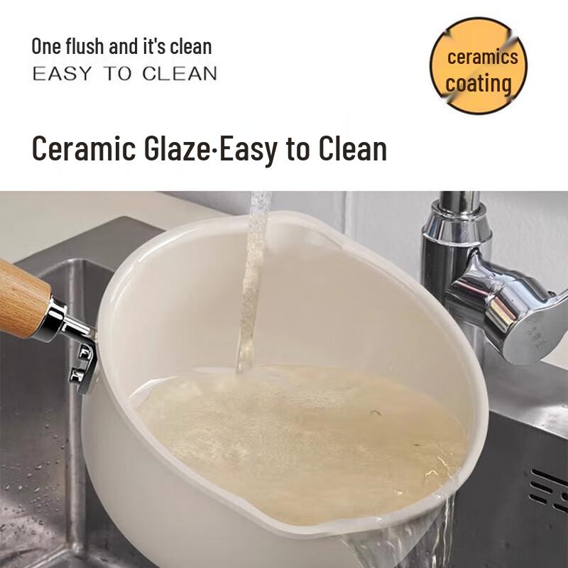 QianChuhuang 16cm Healthy White Ceramic Mini Pot