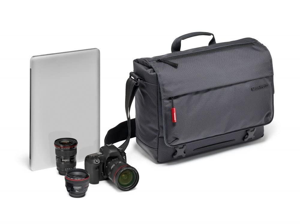 Manfrotto Messenger Bag Manhattan Collection 8.3L Speedy 10 12" PC Storage Tripod Mountable Rain Cover Included Water Repellent Material MB MN-M-SD-10