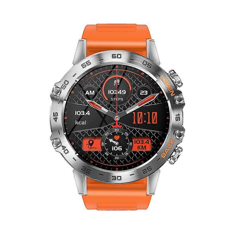 Smartwatch K52 con Chiamata BT per Android/iOS Schermo IPS Grande da 1,39'' Smartwatch Monitor Battito Cardiaco Sonno Passi Orologi Sportivi Impermeabili