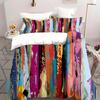 Farbklecks-Muster 3D-gedrucktes Bettbezug-Set Mode Abstrakte Kunst Luxuriöser Stil Steppdeckenbezug-Set Weiches Bequemes Bettwäsche-Set