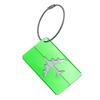 Aluminum Alloy Luggage Tag - Durable Metal Suitcase and Baggage ID Tag