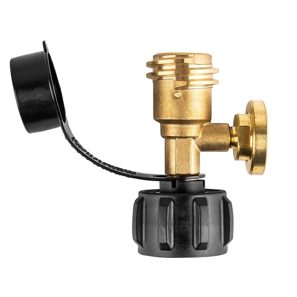 Propane Tank Gauge Level Indicator Color Coded Universal Propane Gauge Gas Pressure Meter Propane Adapter Gauge for 5-40lb Tank