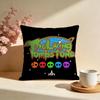 Popular TThe Living Tombstoneing Cushion Cover Stylish Washable Pillow Cover Ideal for Couch Bedroom Car Decoration