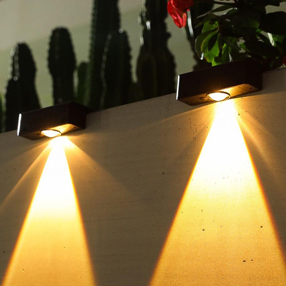 Energy Saving LED Solar Garden Lights Waterproof Wall Washer Light Outdoor Wall Lantern  House