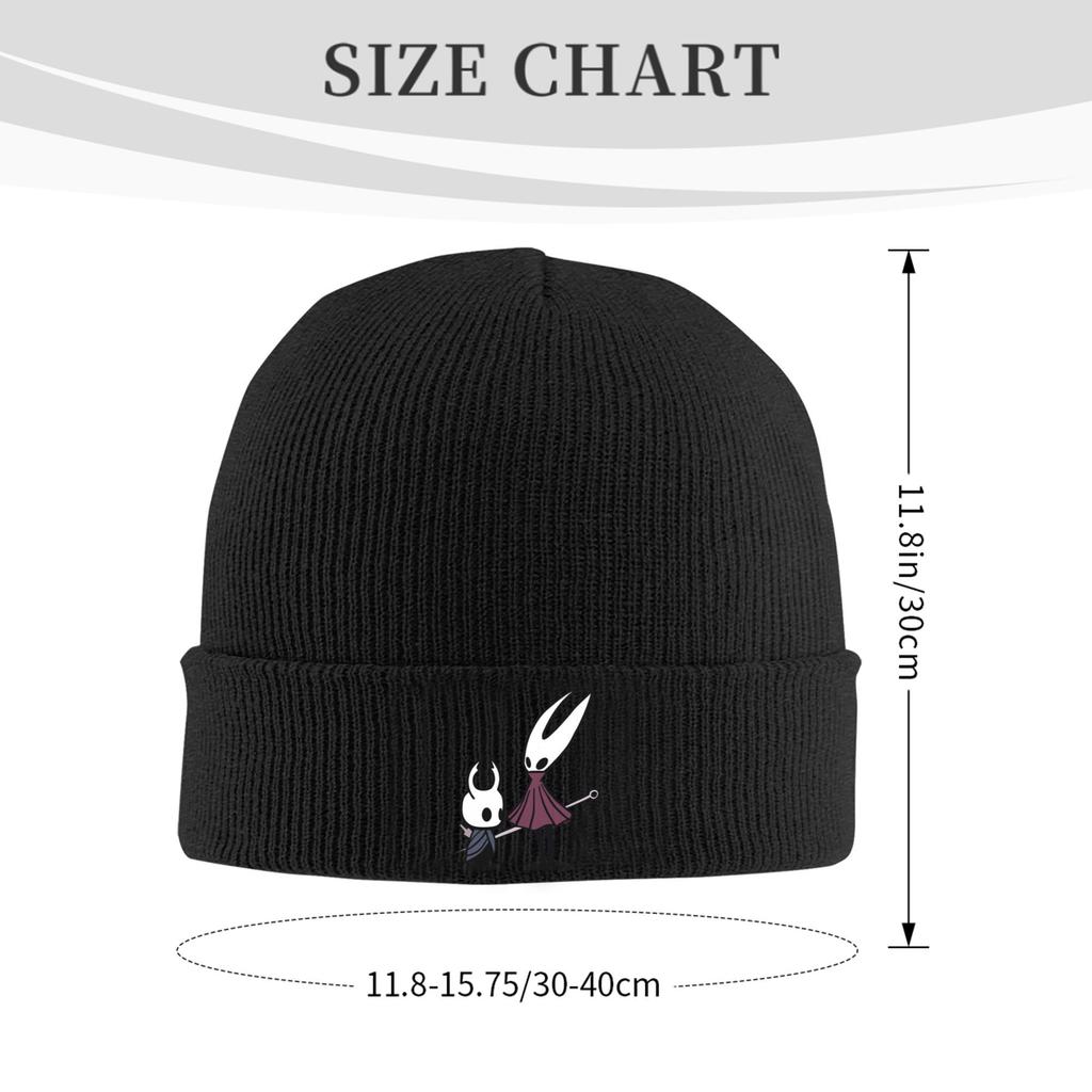 Hollow Knight Silksong Cute Knit Hat Beanie Winter Hat Warm Acrylic  Color  Caps for Men Women