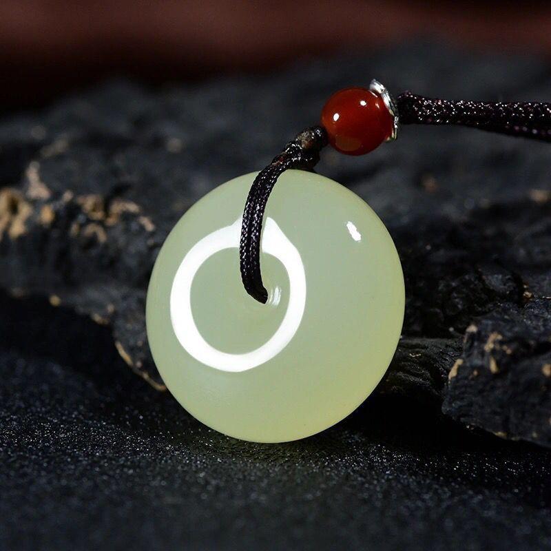 Outer Mongolia Hetian Jade Imitation Jasper Pendant